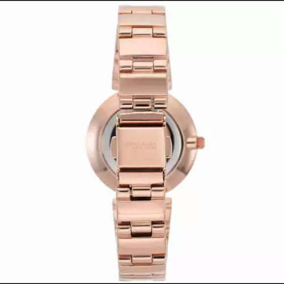 Anne Klein New York Crystal Rose Gold-Tone Watch - Picture 2 of 4